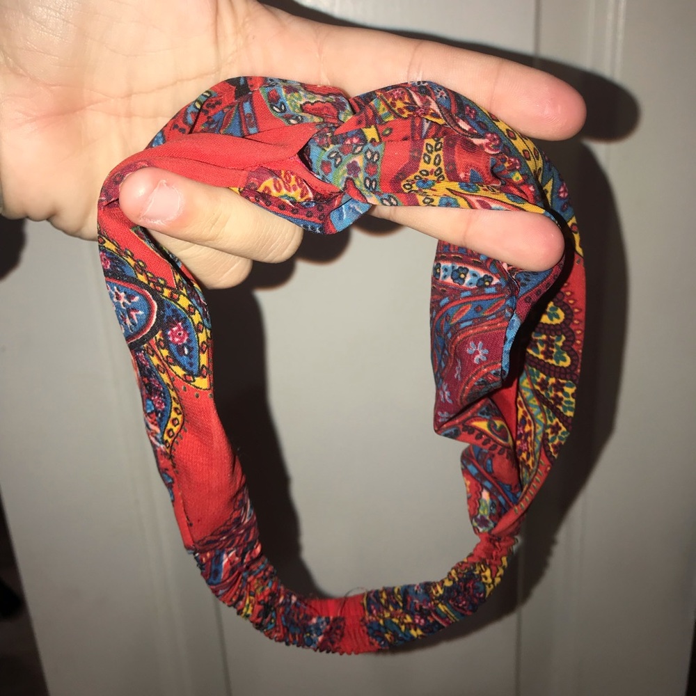 Boho multicolored headband